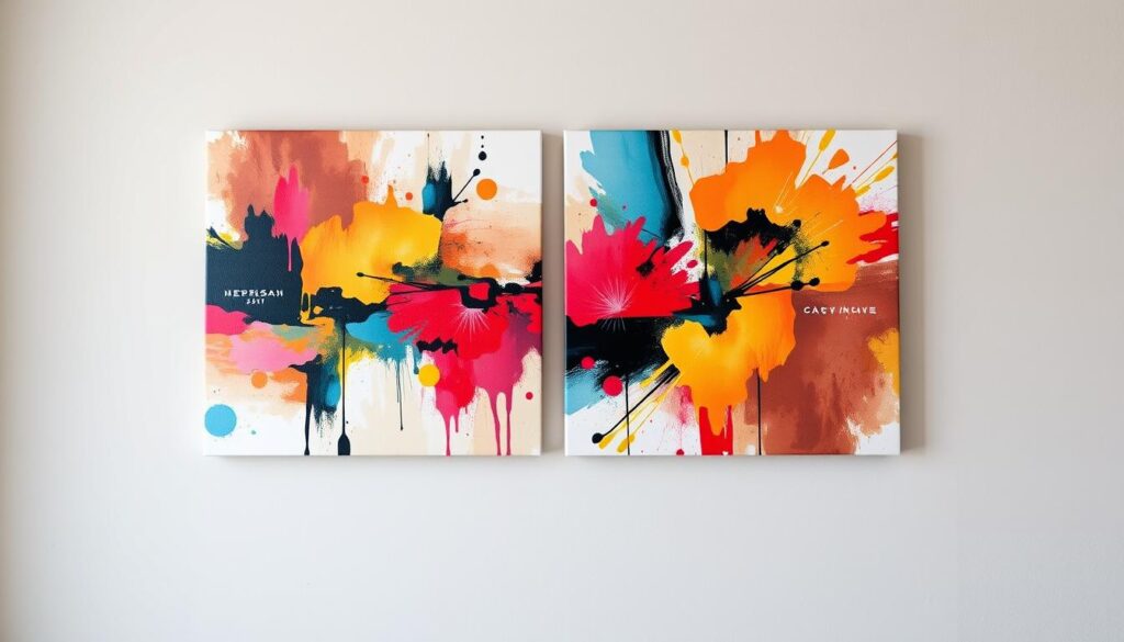 2 piece wall art