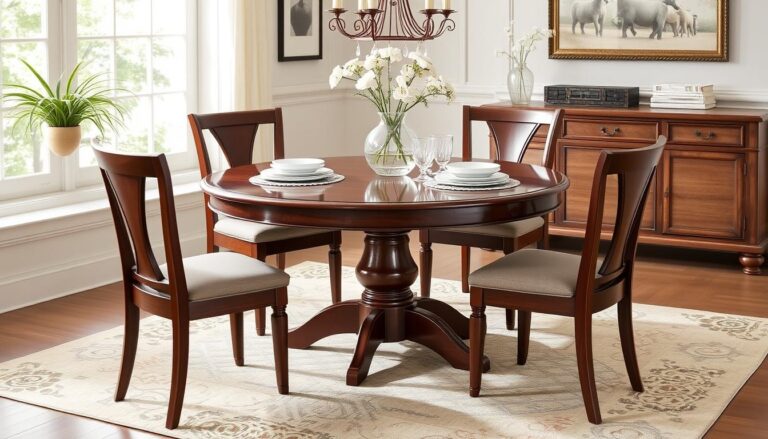 36 inch round dining table