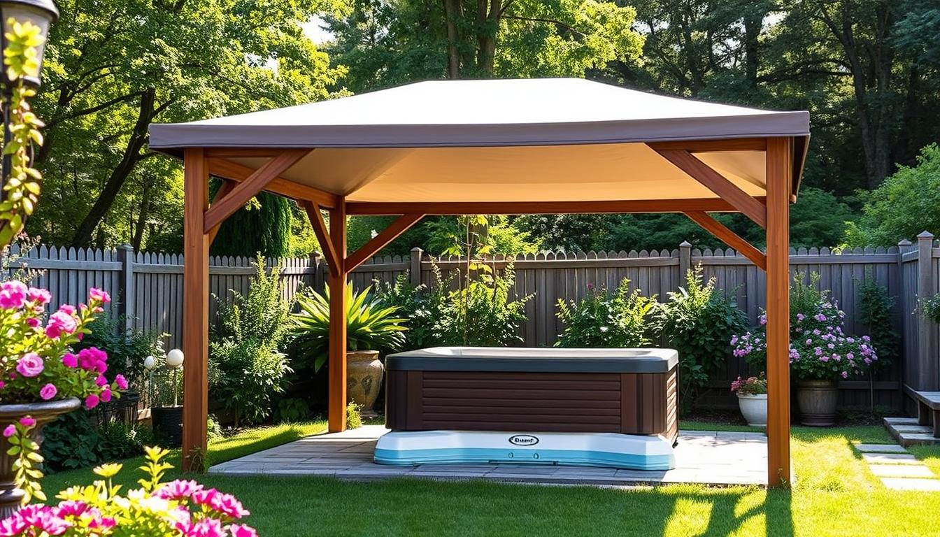 How To Create Shade 5x8 Hot Tub Canopy Guide