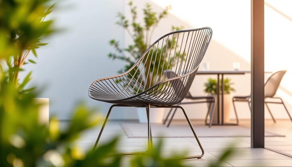 Acapulco chair metal fust frame