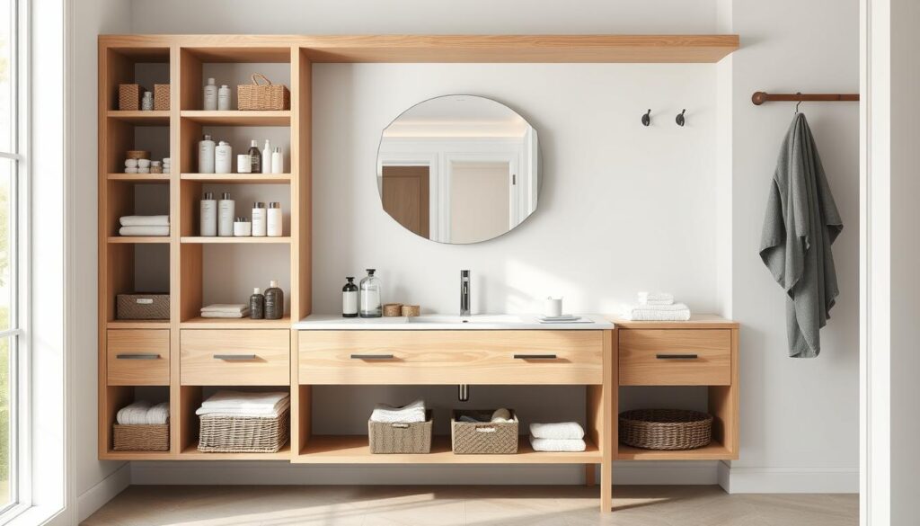 Bathroom storage solutions