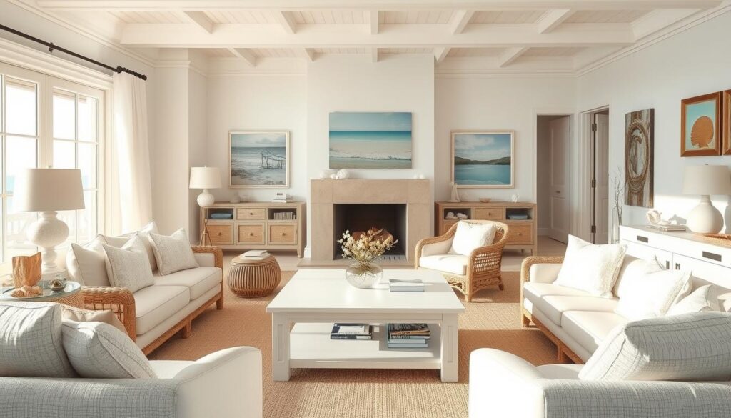 Beach house furniture combinations