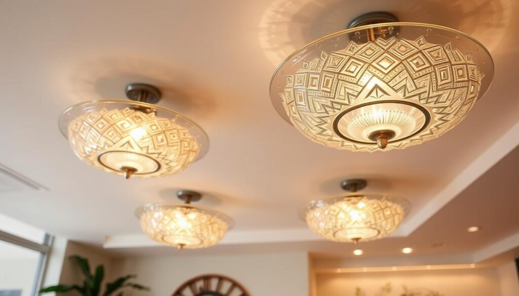 Boatner Glass lighting fixtures