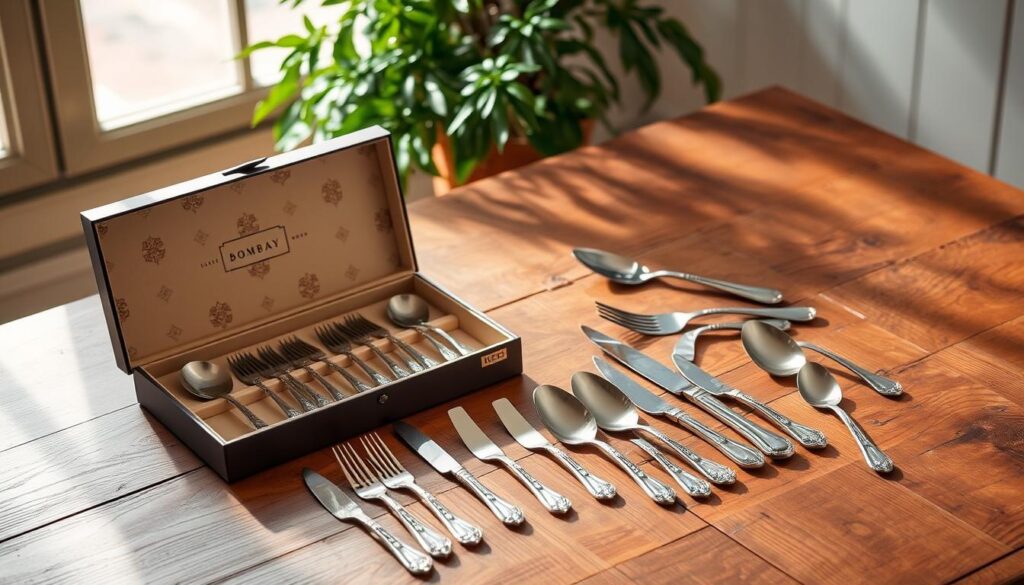 Bombay flatware set unboxing