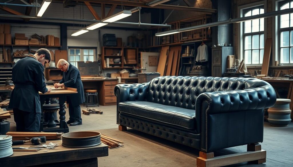 British craftsmanship in furniture manufacturing