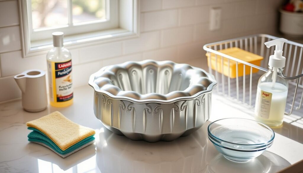 Bundt pan care and cleaning