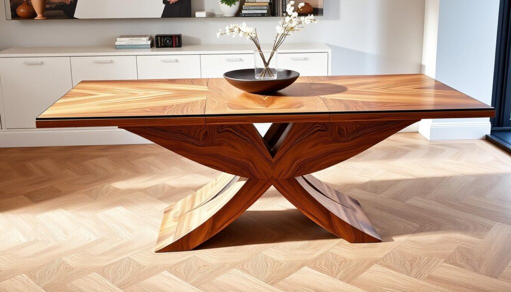 Butterfly leaf dining table materials