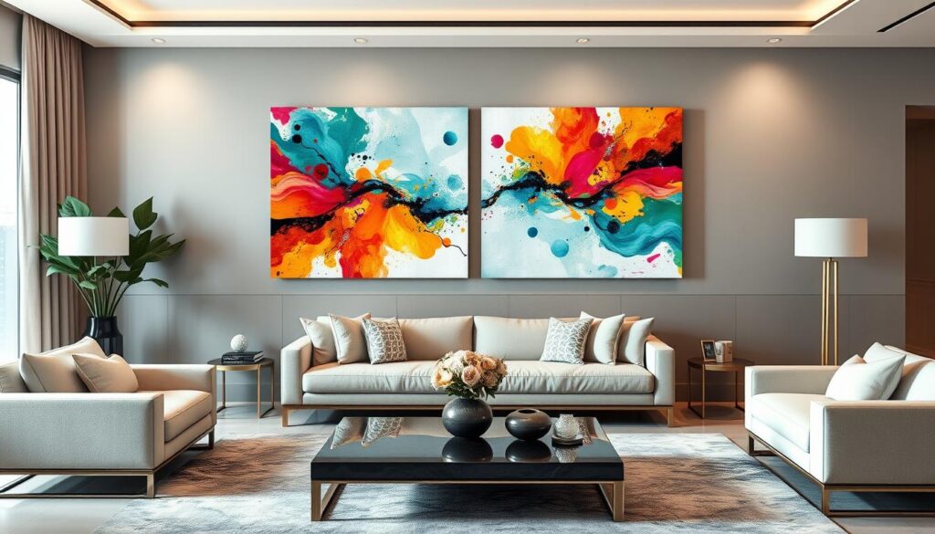 Canvas split prints visual impact