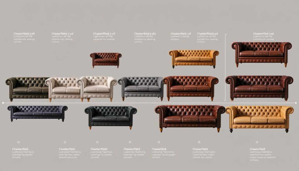 Chesterfield design evolution