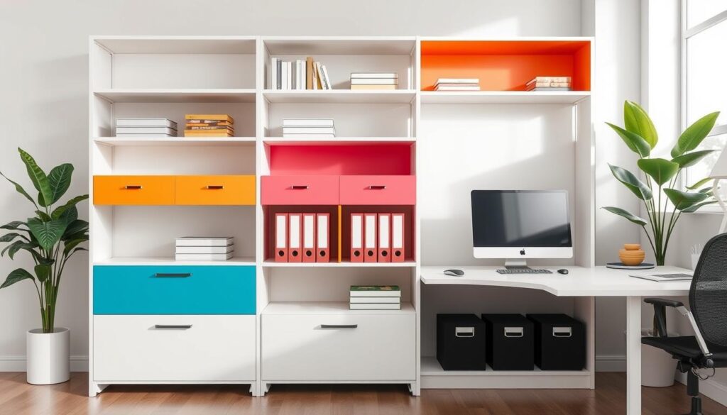 Compact shelving solutions