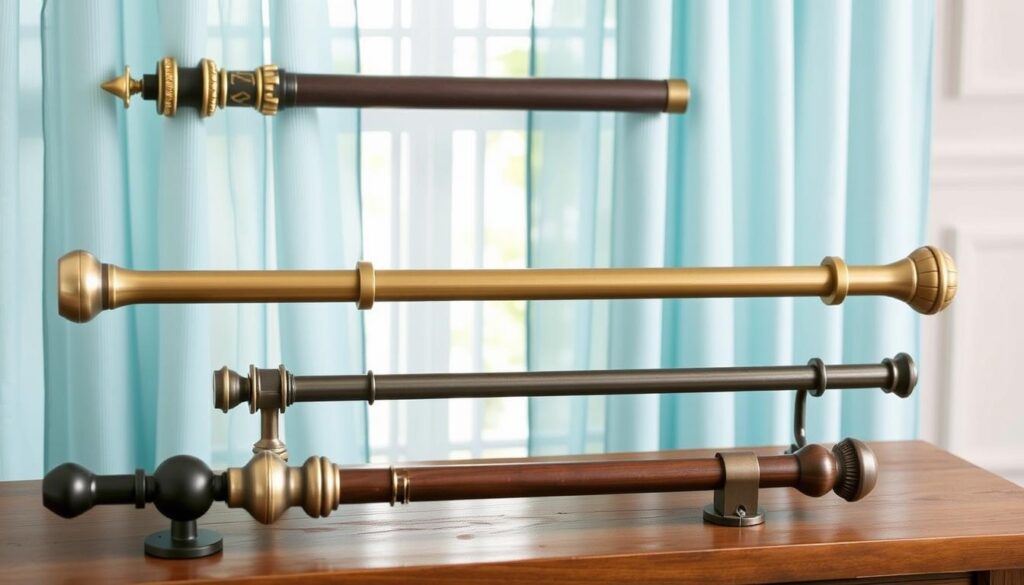 Curtain rod selection