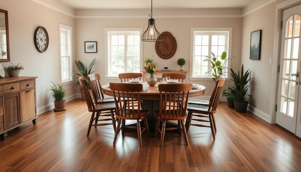 Dining room dimensions and table sizing