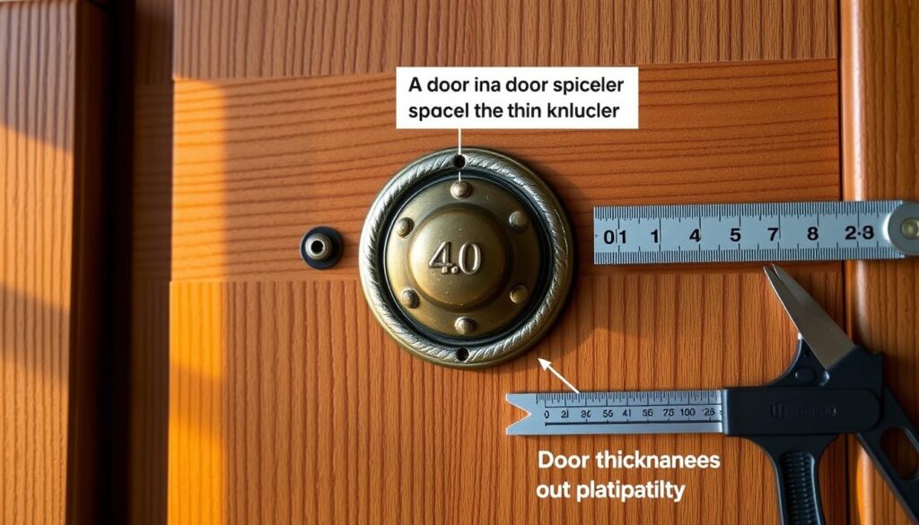 Door thickness compatibility