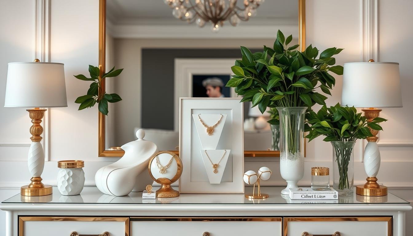 Glamorous White and Gold Dresser: How To Enhance Your Space