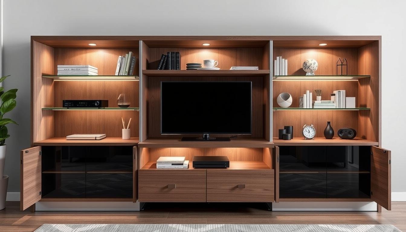 How To design A Three Piece Entertainment Center At Home
