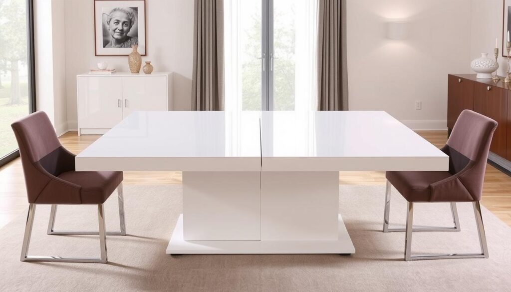 Extendable dining table dimensions