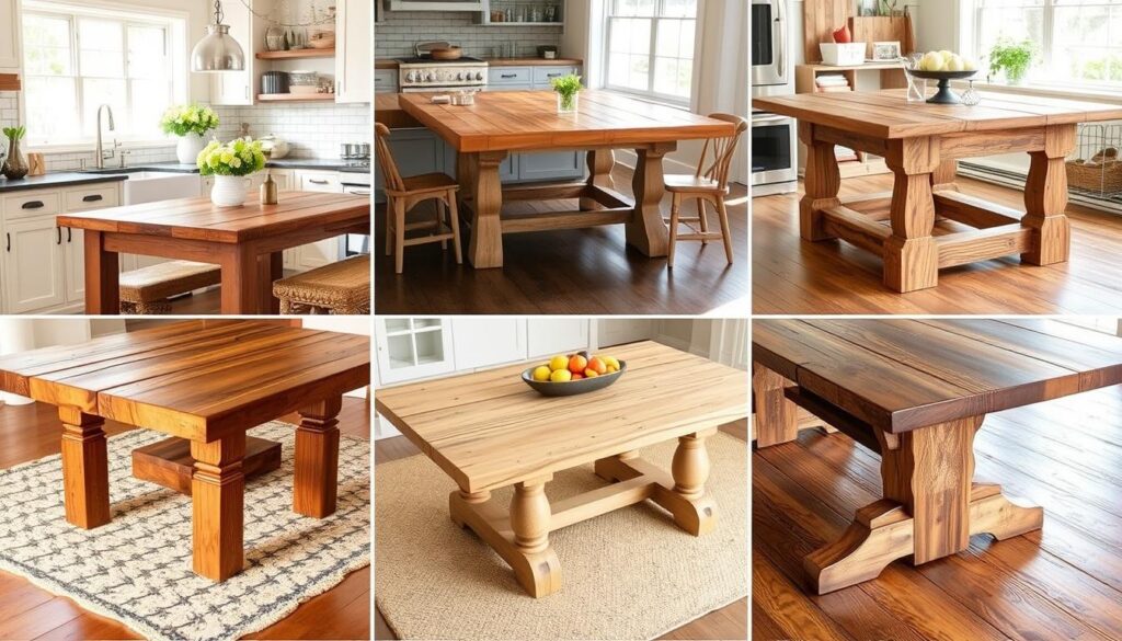 Farmhouse table designs