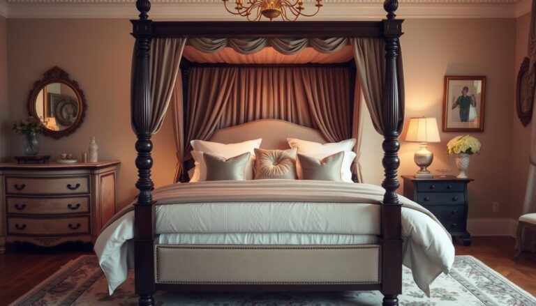 Four Poster Queen Bed