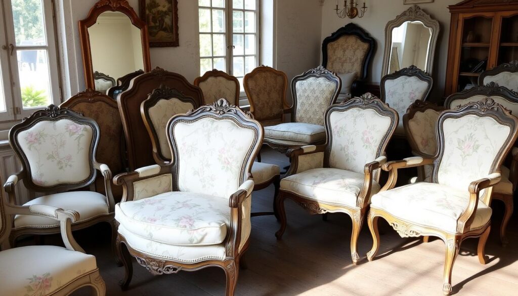 French country armchair styles