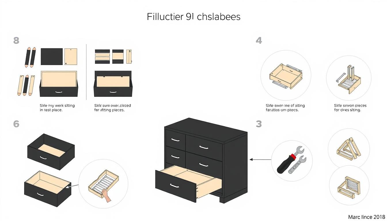 Modern Black 9 Drawer Dresser: How to Combine Storage & Style