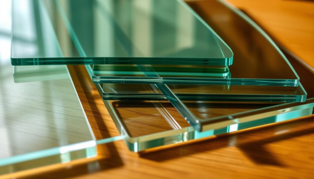 Glass thickness selection for dining tables