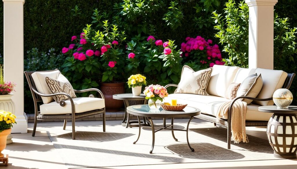 Kathy Ireland outdoor patio set value