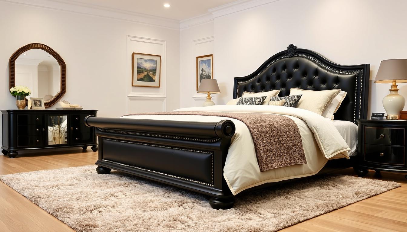 Black King Size Bed: How To Make Bold Bedroom Statement