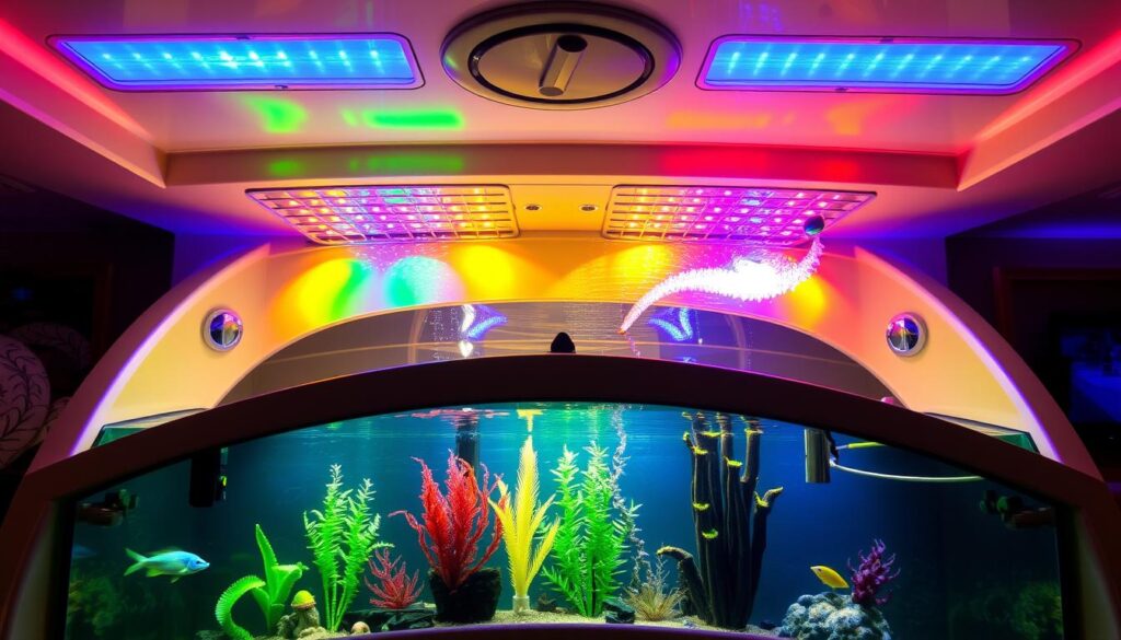 LED lights for aquarium lighting