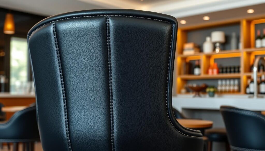 Leather quality in bar chairs