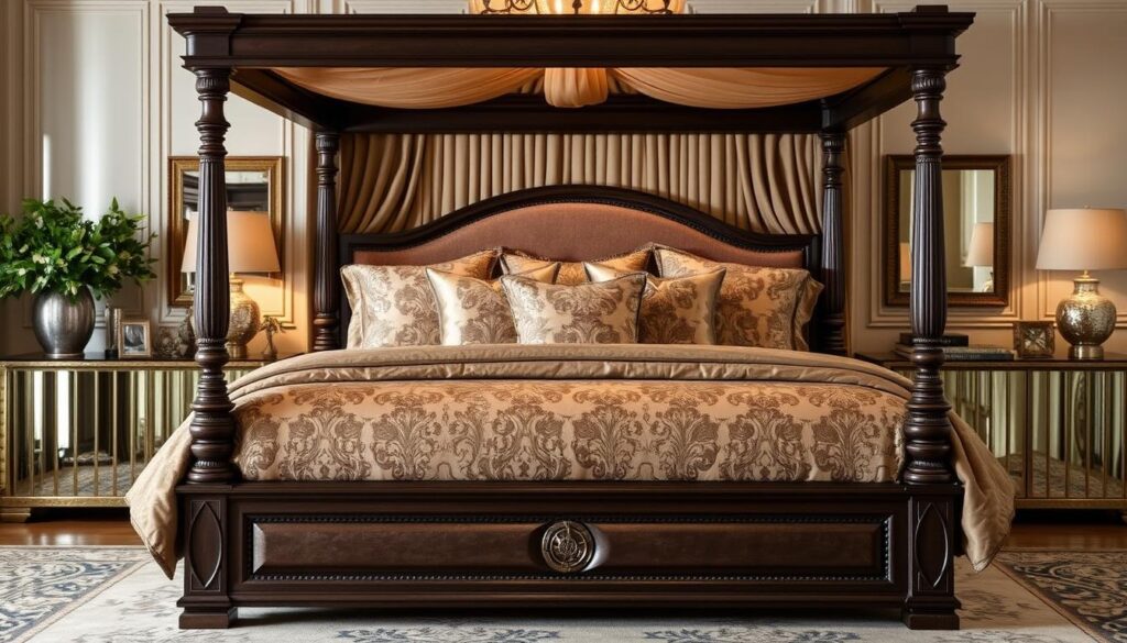 Luxury bedding ensemble