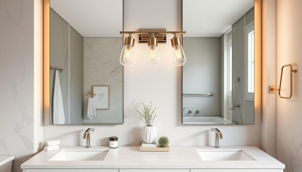 Modern bathroom vanity light trends