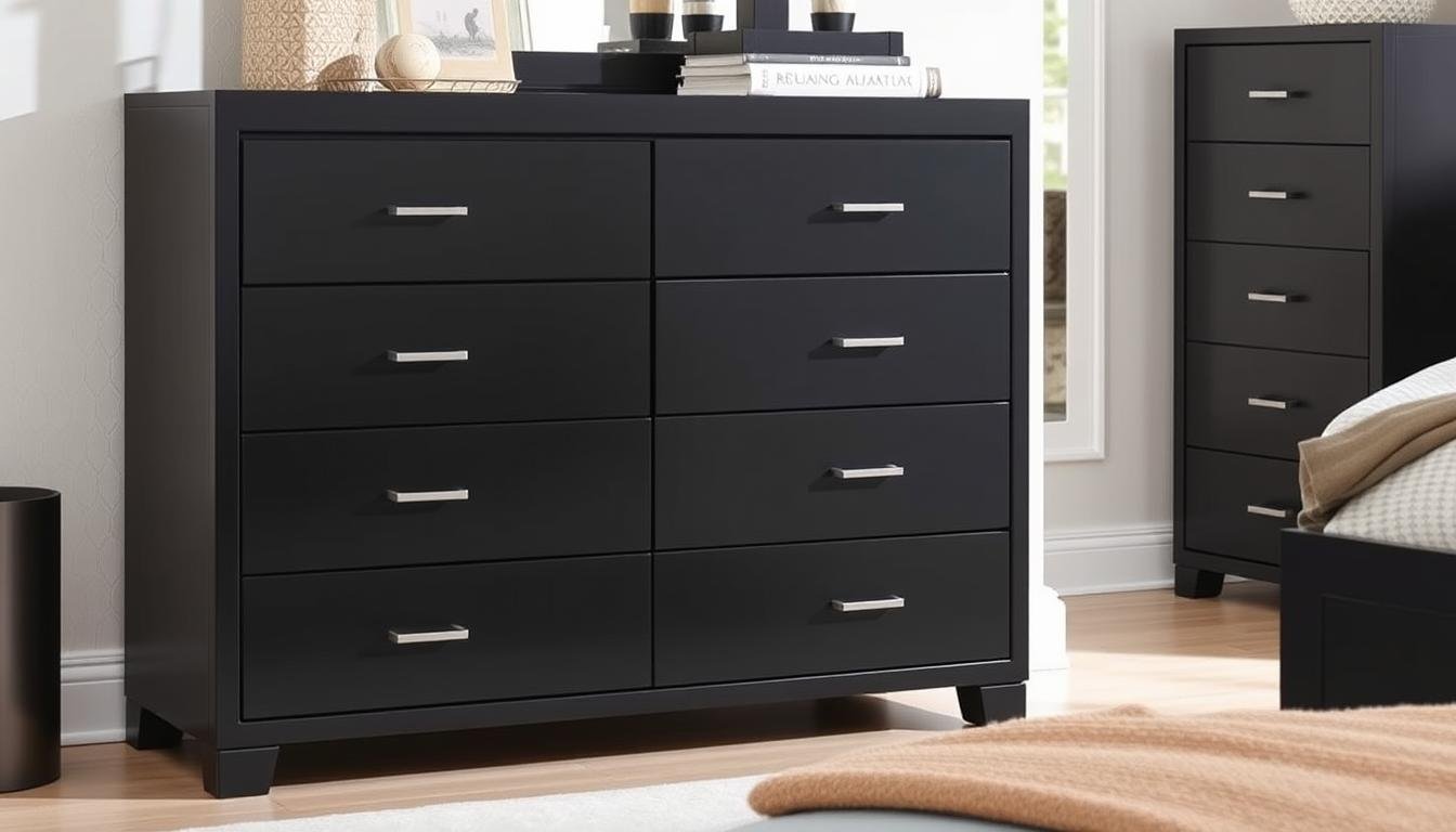 dresser black Amazon.com: Boonatu for Bedroom with 6 Drawers, Wood SLEEVE:LONG 90s Red Carpet Looks Empire Waist Dresses