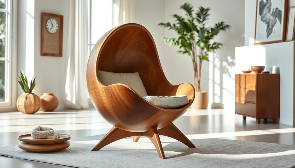 Origin 21 Brennfield Teak Egg Chair specifications