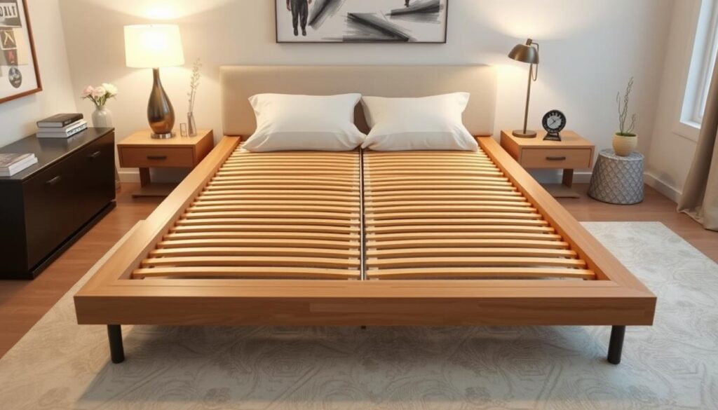 Platform bed foundation