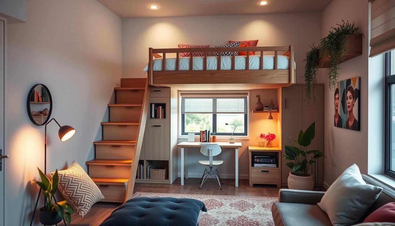 Full Loft Bed with Stairs: Best Smart Room Solutions