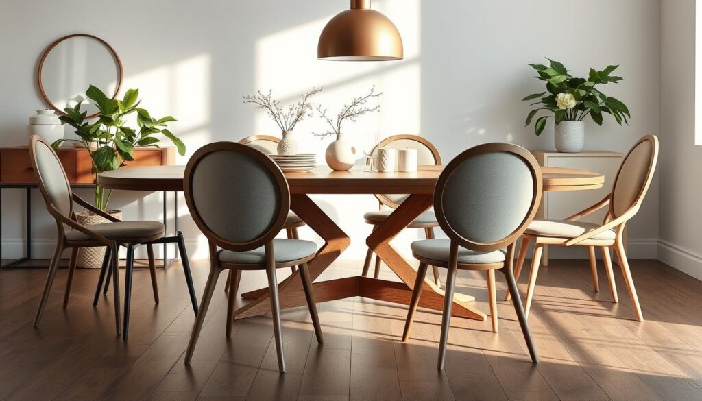 Round back dining chairs