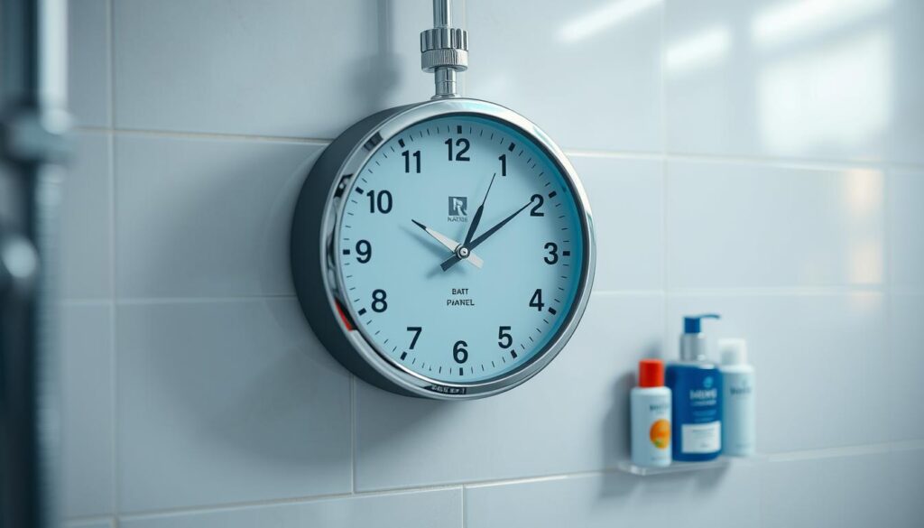 Shower time management