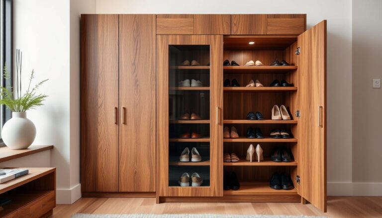 Solid Wood Shoe Cabinet