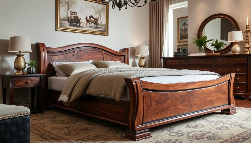 Solid wood king bed benefits