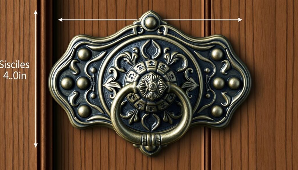 Standard door knocker dimensions