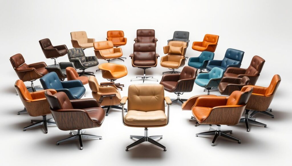 Swivel chair evolution