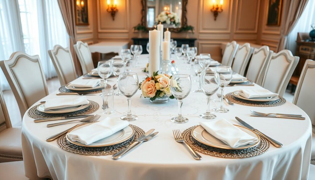 Table setting techniques