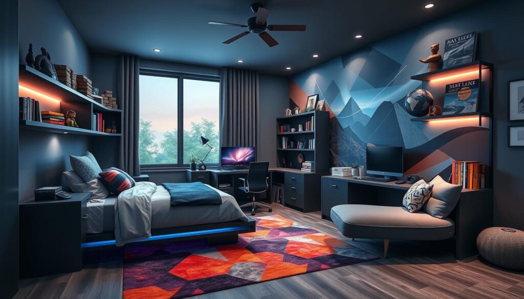 Teen room layout