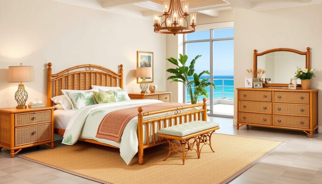 Tommy Bahama dupe furniture bedroom set