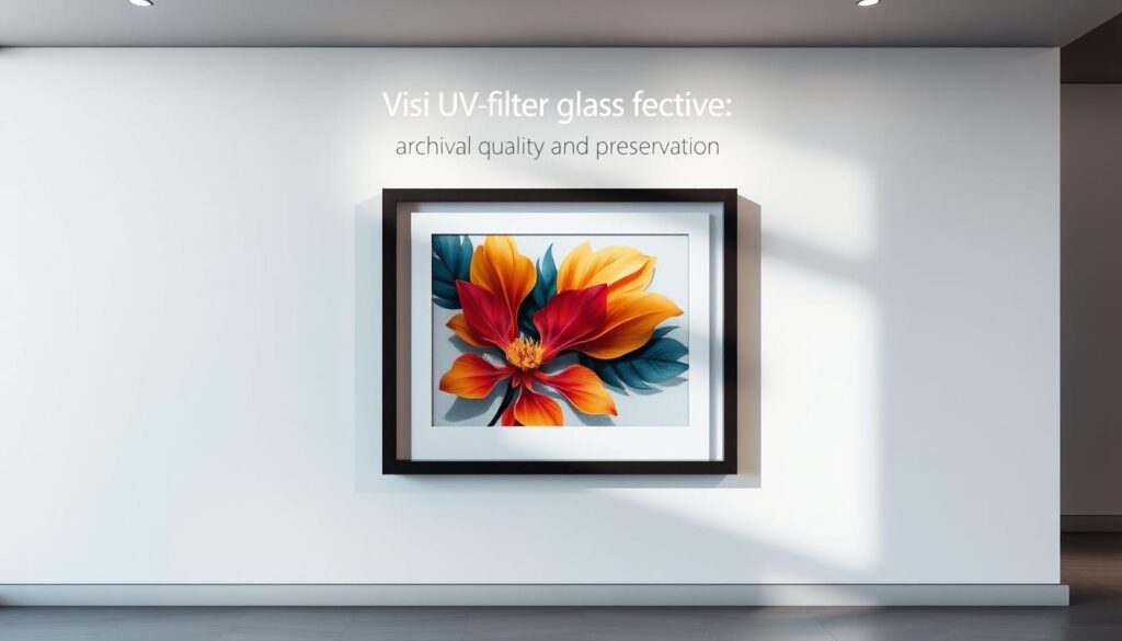 UV-filter frames for artwork preservation