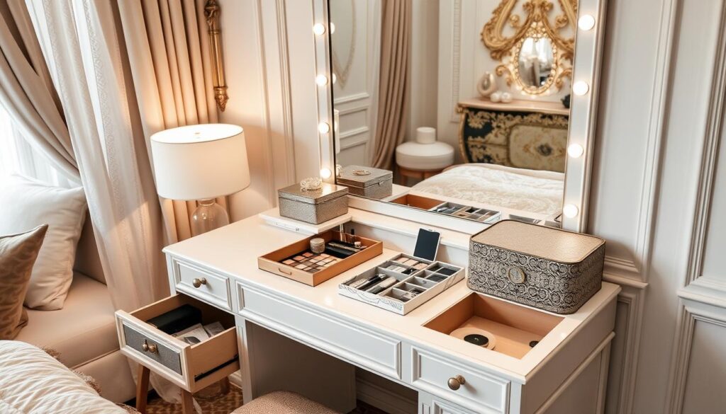 Vanity storage solutions