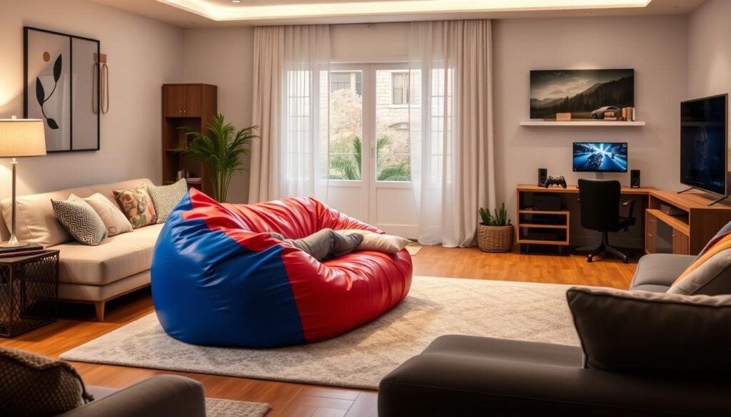 Versatile bean bag lounger