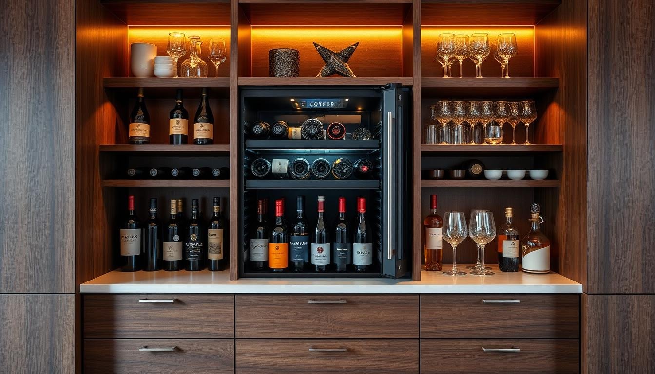 Bar Cabinet with Wine Fridge: How To Create Entertain in Style