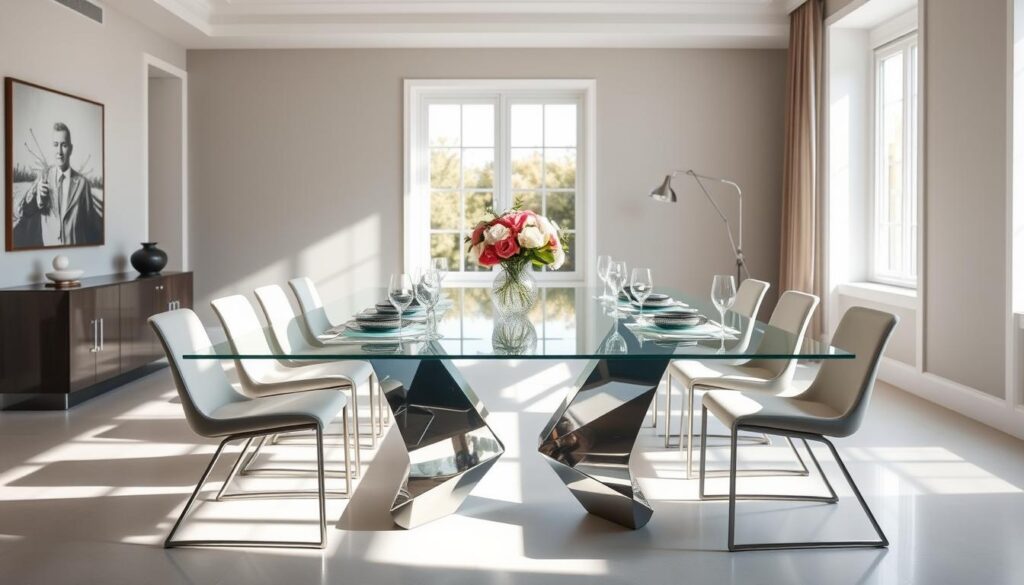 advantages of glass dining tables