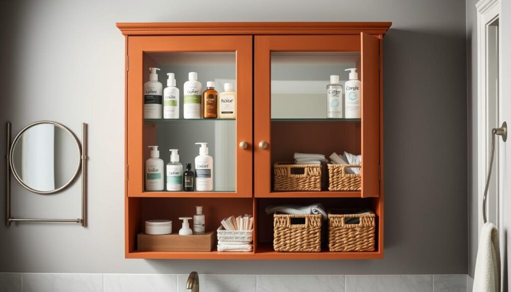 bathroom organization techniques